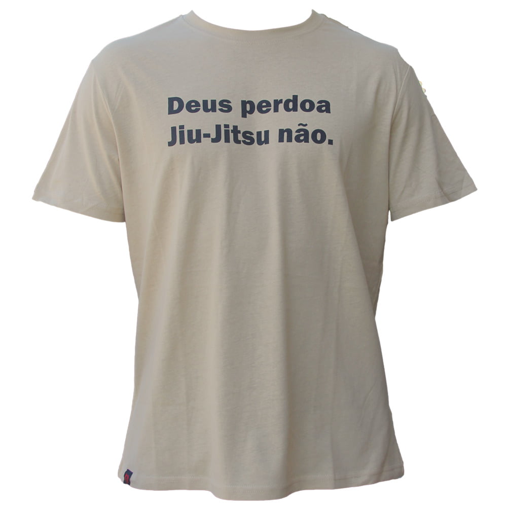 Camiseta - Premium Deus perdoa Jiu Jitsu não