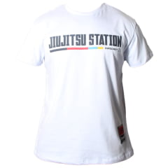 Camiseta - Jiu-Jitsu Station Branca