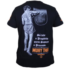 Camiseta - Propósito Muay Thai Preta