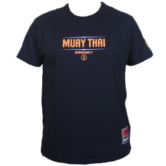 Camiseta - Propósito Muay Thai Preta